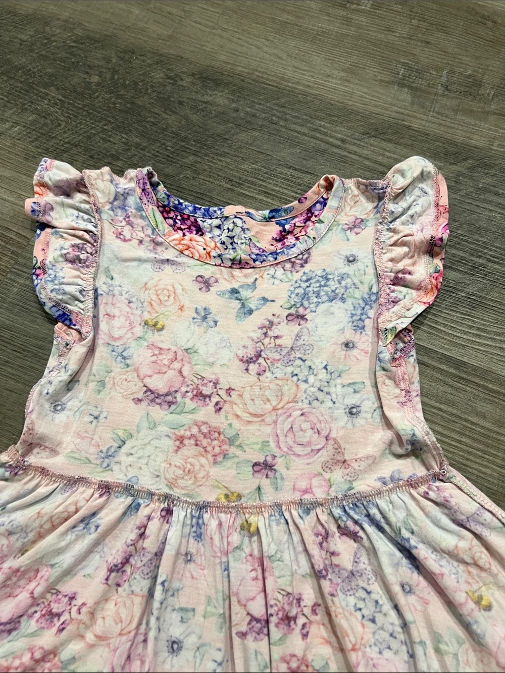 Posh Peanut Lyric print dress size 5T-6T - Picture 6 of 11